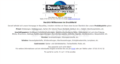 Desktop Screenshot of os-druckwerk.com
